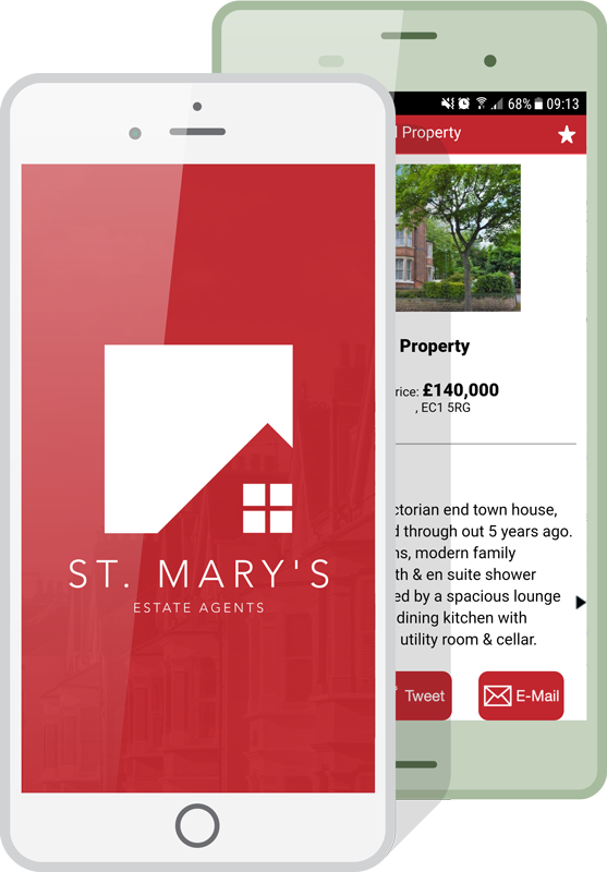 Estate Agent App on Ios and Android