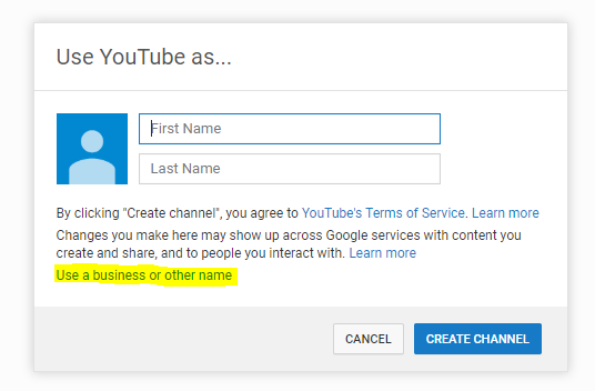 Use YouTube As